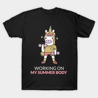 Working on my summer body T-Shirt